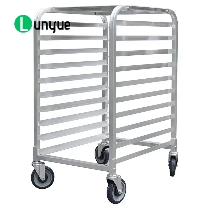 Kitchen Baking Cart - عربة رفوف خبز من الألمنيوم بـ