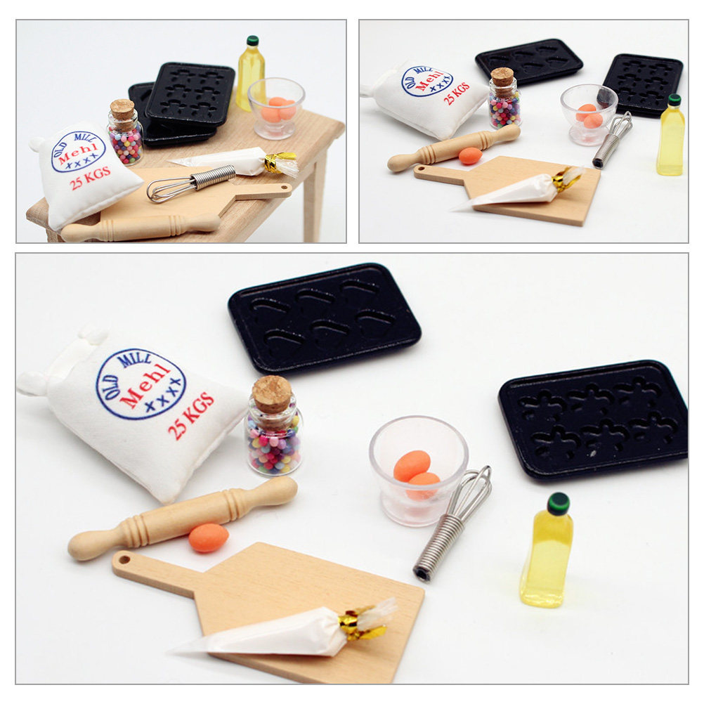 Kitchen Kids Baking Set - مجموعة صواني خبز صغيرة واقعية لتزيين