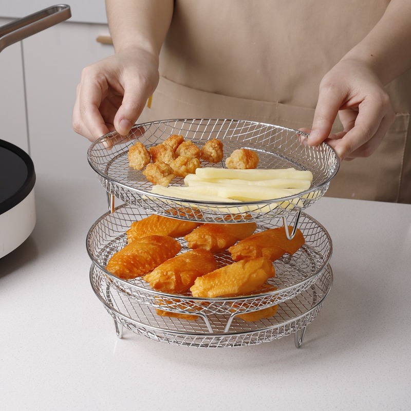 Kitchen Baking Rack - رف تبريد قابل للتكديس من 3