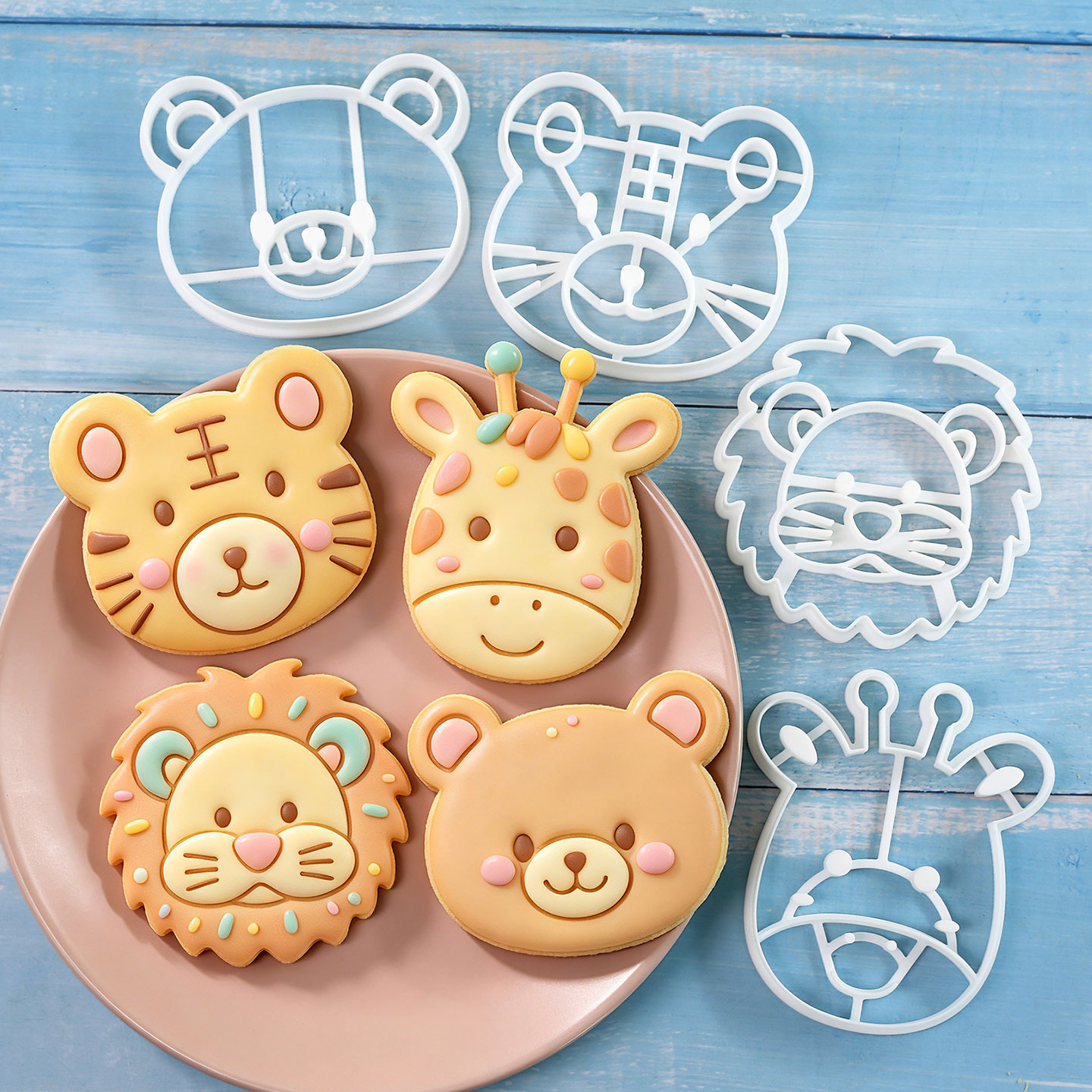 Baking Kitchen Set - مجموعة من 4 قطع قوالب تشكيل