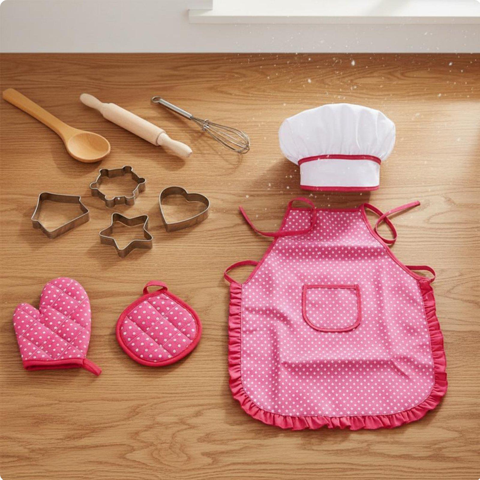 مجموعة مطبخ للأطفال تتضمن 11 ق - مراجعة Kitchen Kids Baking Set وسعره