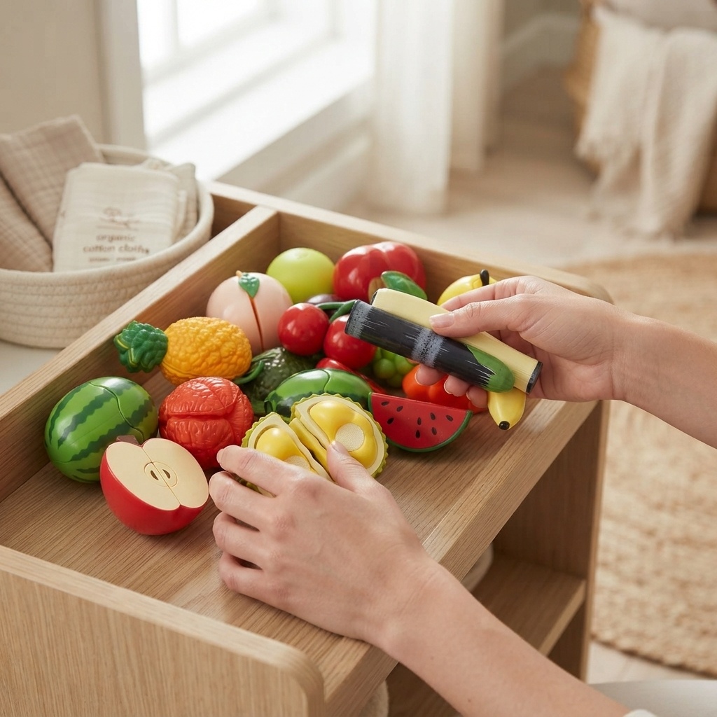 لعبة طعام مونتيسوري 2026 للعب  - مراجعة Kitchen Kids Baking Set وسعره