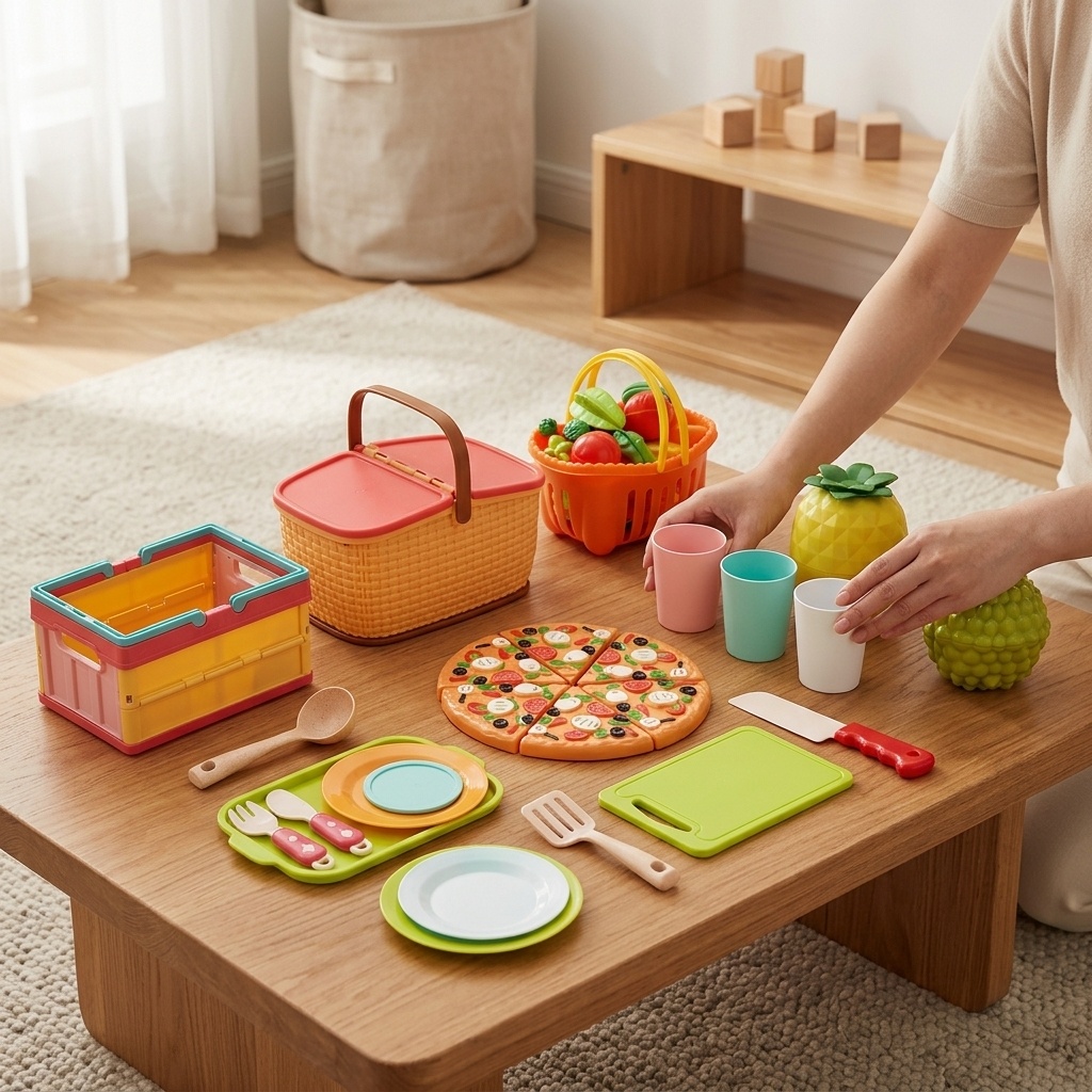 لعبة طعام مونتيسوري 2026 للعب  - مراجعة Kitchen Kids Baking Set وسعره