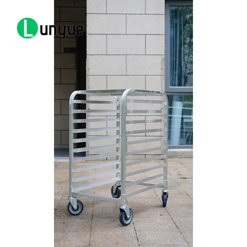 عربة رفوف خبز من الألمنيوم بـ  - مراجعة Kitchen Baking Cart وسعره