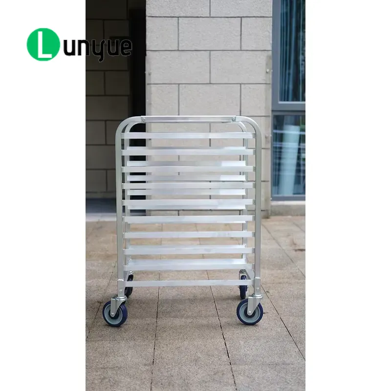 عربة رفوف خبز من الألمنيوم بـ  - مراجعة Kitchen Baking Cart وسعره