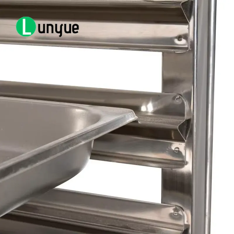 عربة فرن طعام من الفولاذ المقا - مراجعة Kitchen Baking Cart وسعره