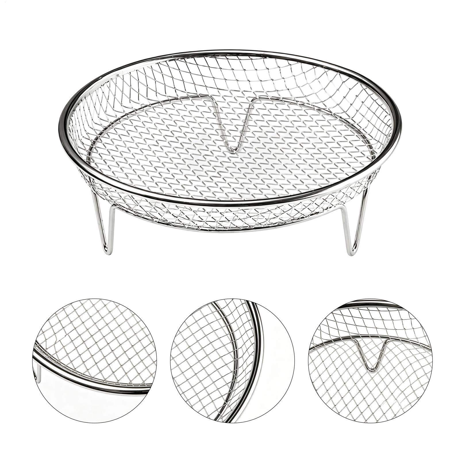 سلة قابلة للتكديس لقلاية الهوا - مراجعة Kitchen Baking Rack وسعره
