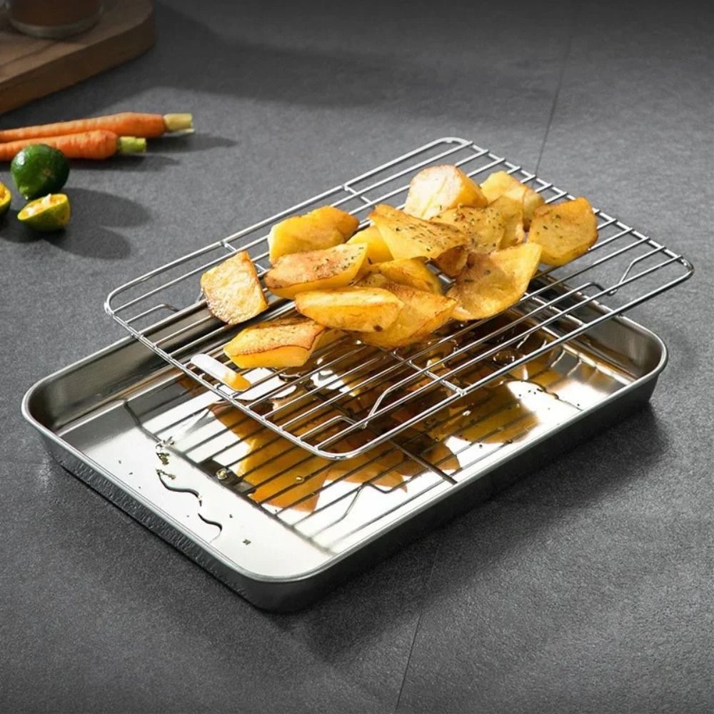 صينية خبز محمولة غير لاصقة من  - مراجعة Kitchen Baking Rack وسعره