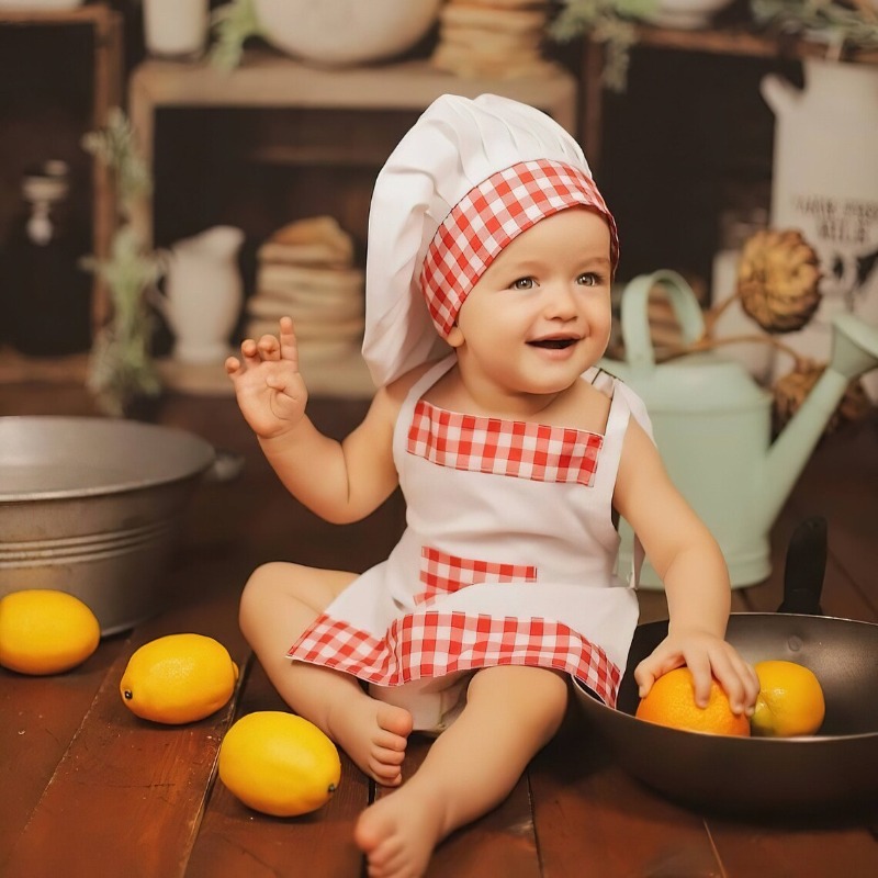 طقم ملابس طاهٍ للأطفال يتضمن م - مراجعة Baking Kitchen Set وسعره