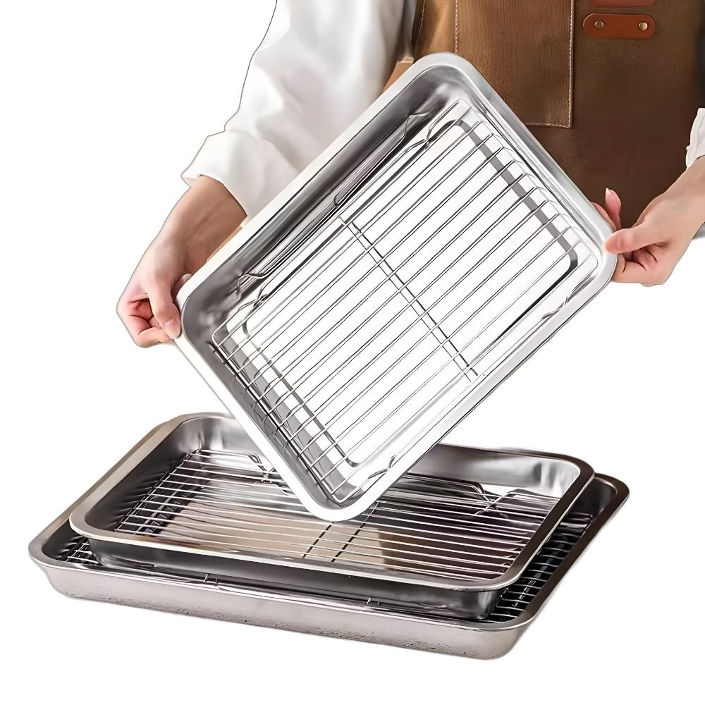 صينية خبز محمولة غير لاصقة من  - مراجعة Kitchen Baking Rack وسعره
