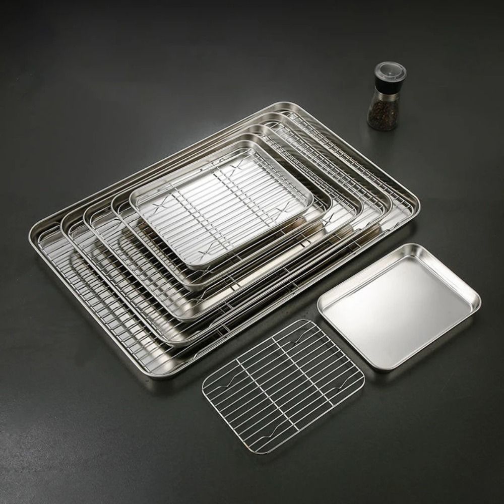 صينية خبز محمولة غير لاصقة من  - مراجعة Kitchen Baking Rack وسعره