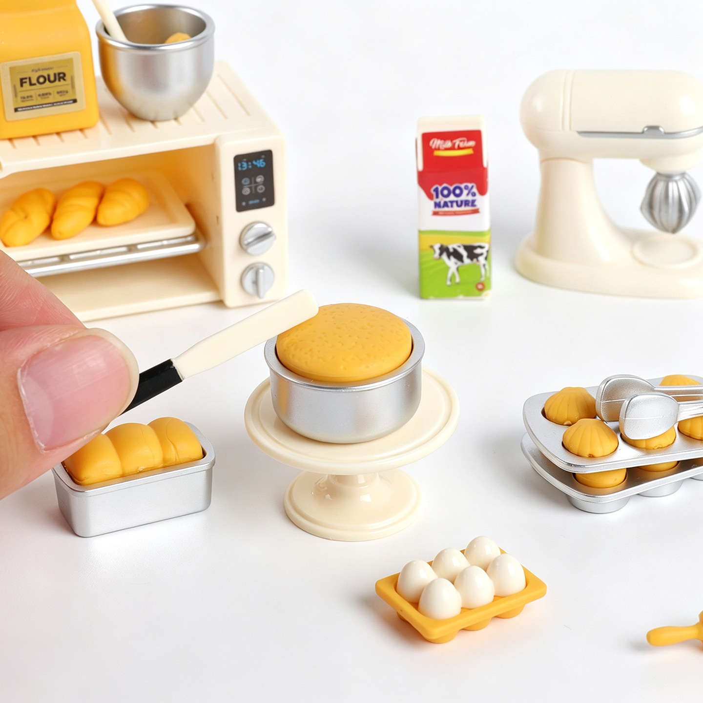 مجموعة ألعاب محاكاة مصغرة لعمل - مراجعة Kitchen Kids Baking Set وسعره