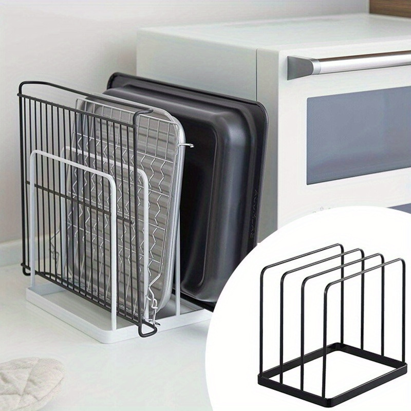 رف ألواح التقطيع العمودي مكون  - مراجعة Kitchen Baking Rack وسعره