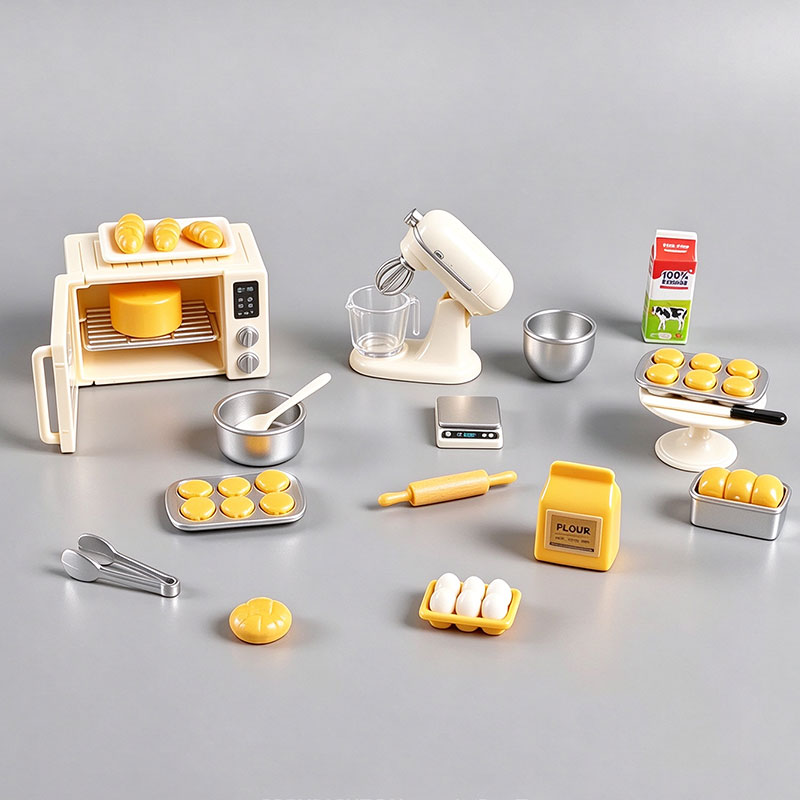 مجموعة ألعاب محاكاة الخبز المص - مراجعة Baking Kitchen Set وسعره
